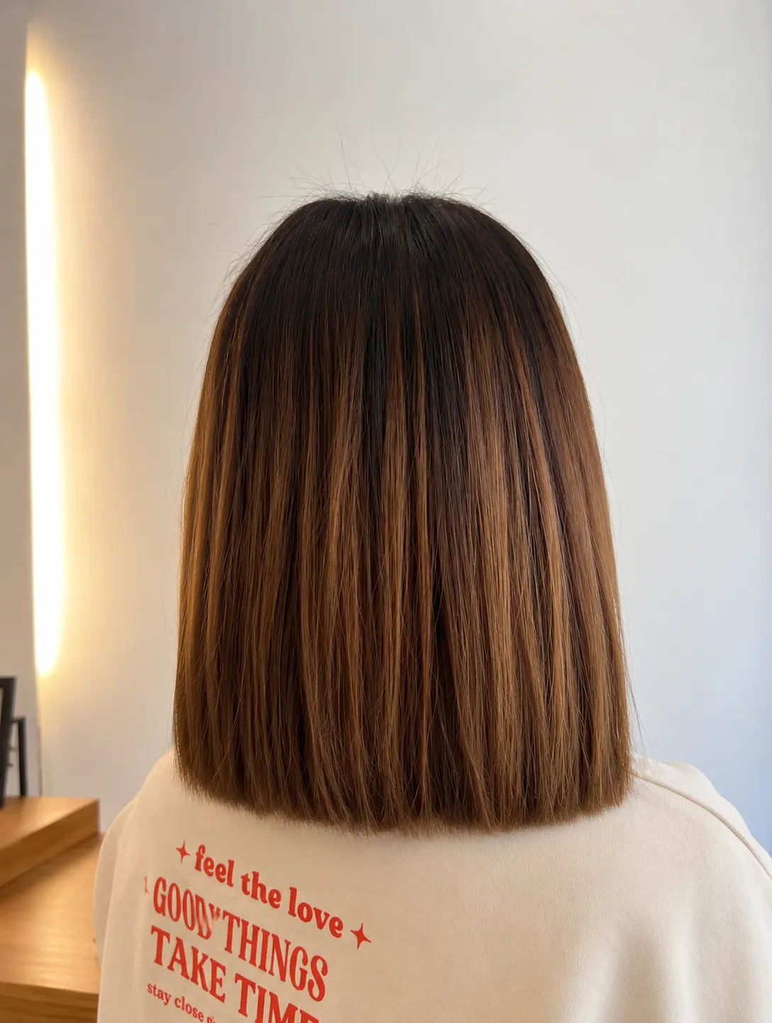 Réalisation coiffure : coupe